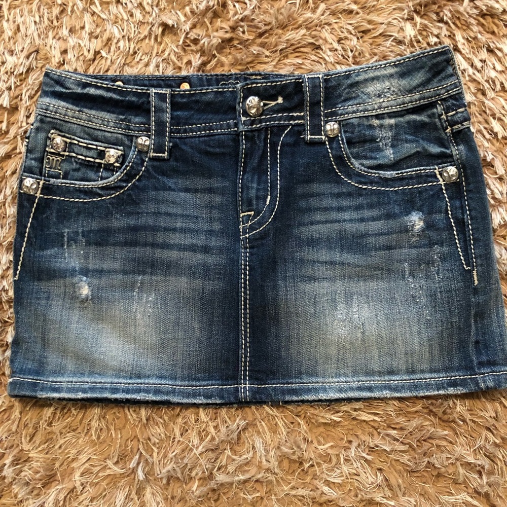 Miss Me Jean Skirt Size 27